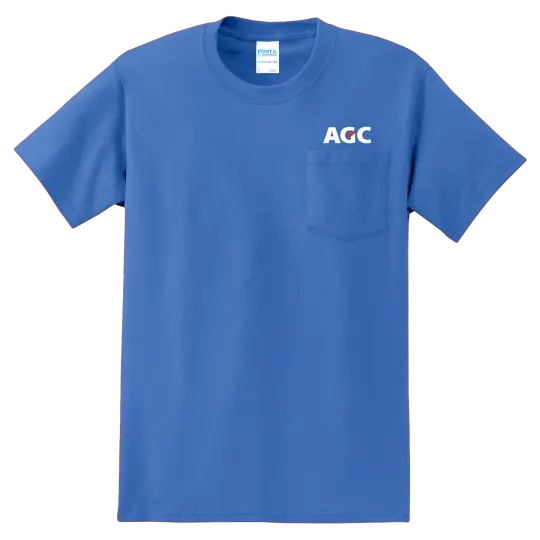 AGC PC61P Short Sleeve Pocket Tee