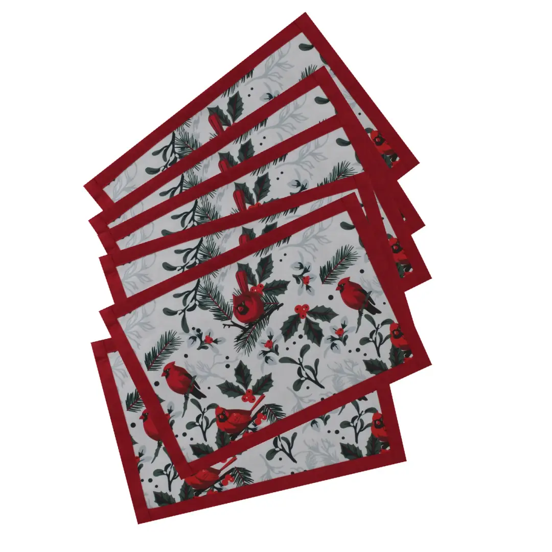 Yuletide Entertaining 6 Pc Placemats