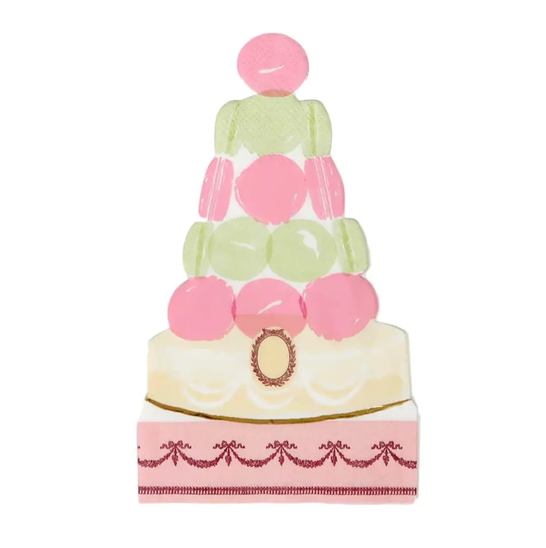 Meri Meri Laduree Paris Macaron Pyramid Napkins