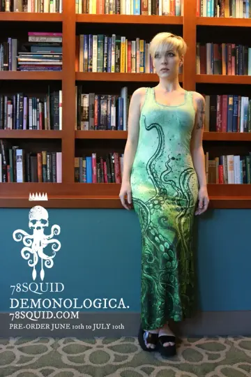 TENTACLE RISING MAXI DRESS