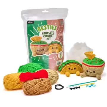 Bestie Complete Crochet Kit Spicy Amigos