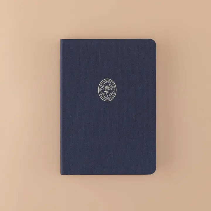 Tsuki ‘Vintage Rose’ Antique Blue Limited Edition Bullet Journal ☾