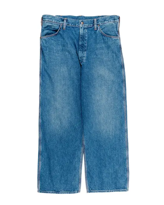 Beams Plus Painter Pants Denim Used Wash