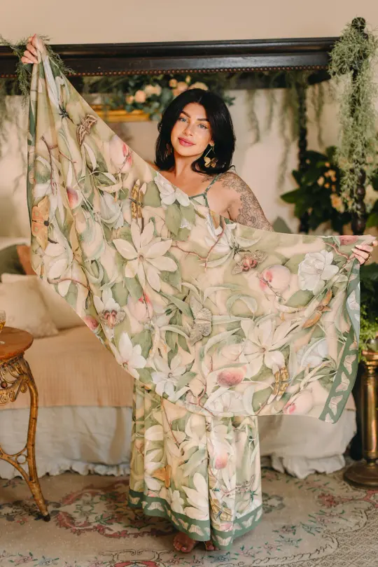 Fleur de Soleil Studio Scarf