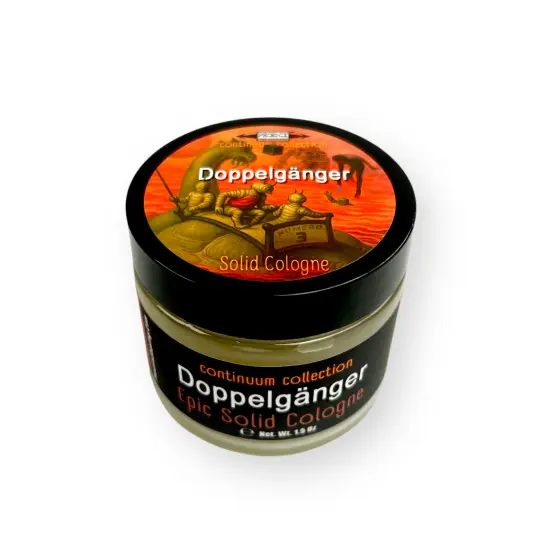 Doppelgänger Continuum No. 3 Solid Cologne | Contains Prickly Pear Oil | The Mystery Continues