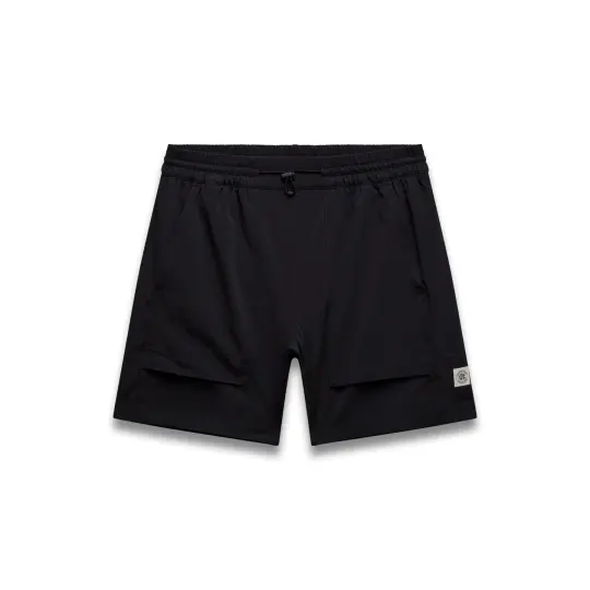 Stretch Nylon Utility Standard Swim Short 6"