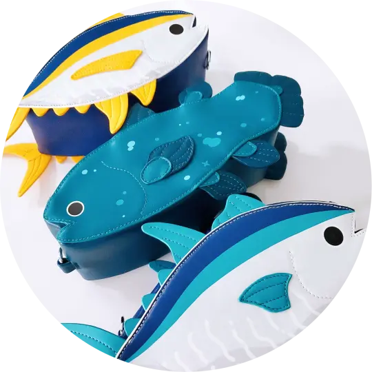 Fish Crossbody Bags