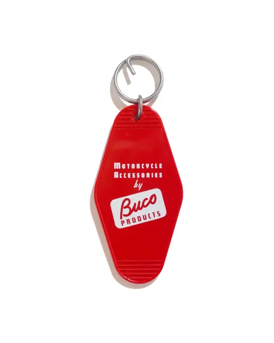 The Real McCoy’s BA24103 Buco Motel Key Ring Red
