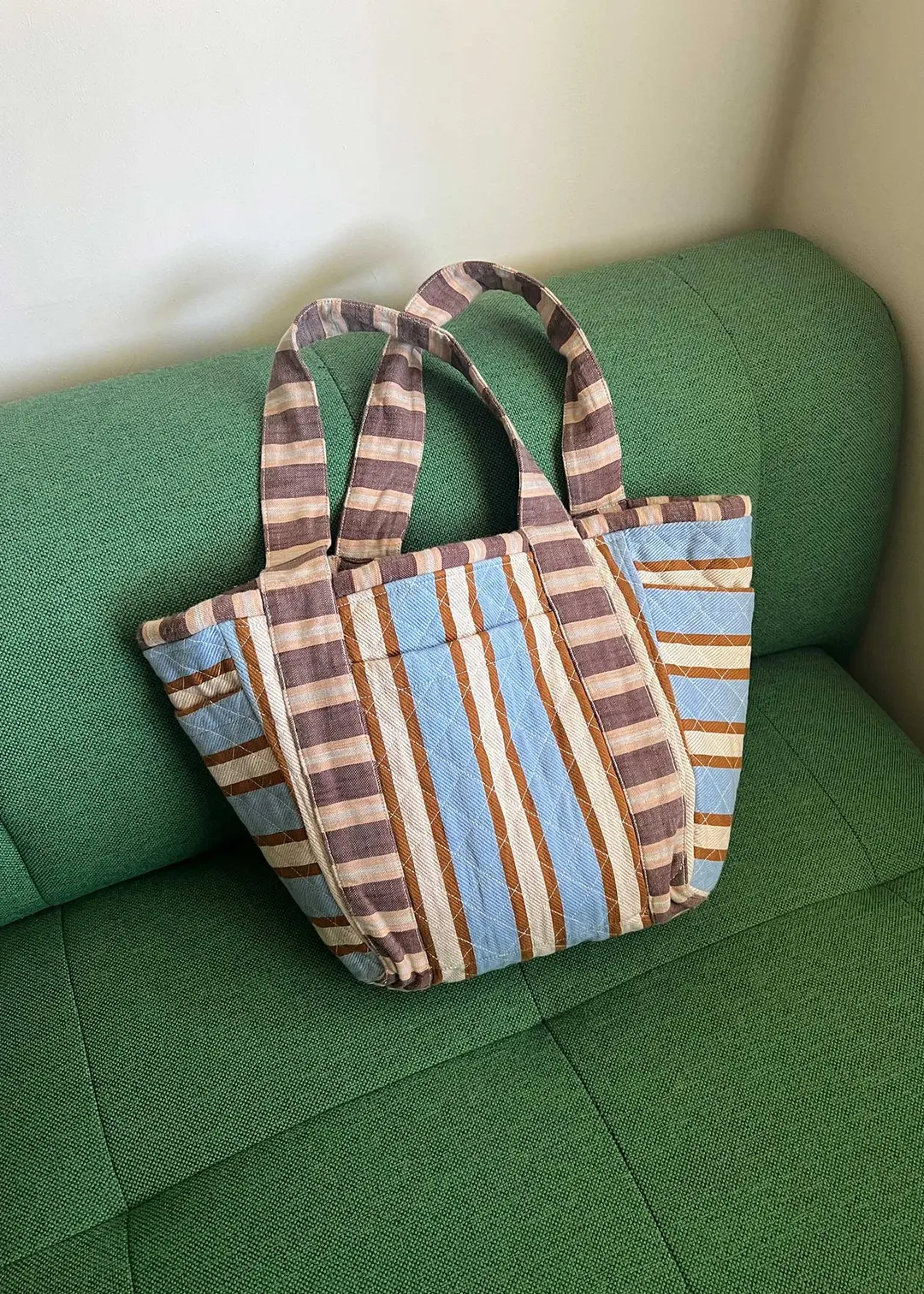 jumbo quilted tote | home | hydra