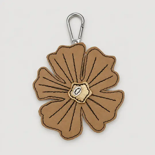 the leather poppy bag charm 59-of-70