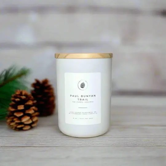 Paul Bunyan Trail Soy Wax Candle
