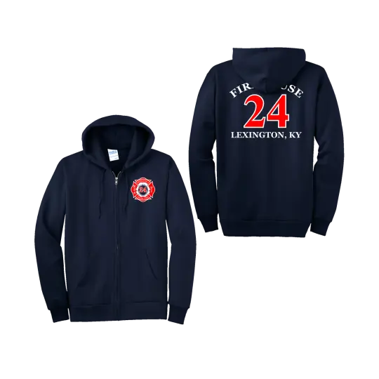 LFD24 PC90ZHT Tall Full Zip Hoodie