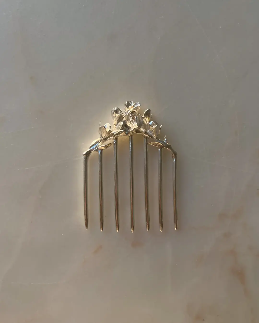 For Katie // Silver Comb