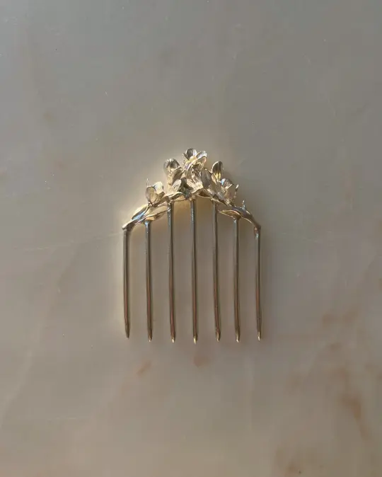 For Katie // Silver Comb