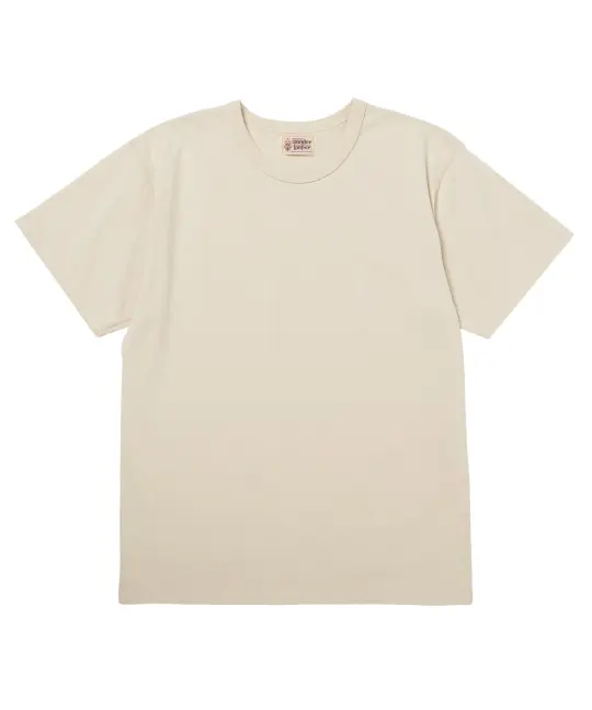 Suvin Gold Tsuriami T-shirt - Ecru