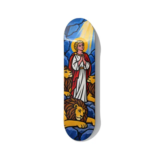 Daniel in the Lions' Den Skateboard Wall Art