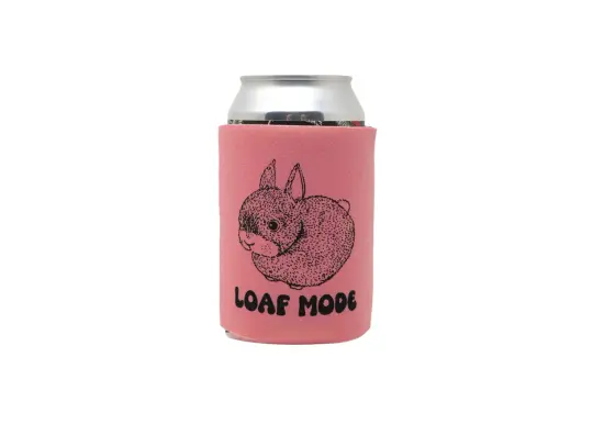 Pink Rabbit Can Holder