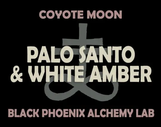 Coyote Moon: Palo Santo and White Amber Perfume Oil