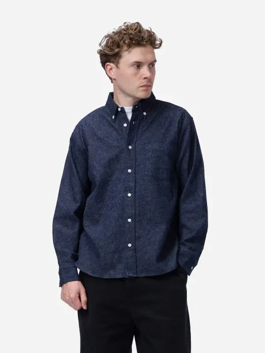 Denim BD Shirt ~ Snow Slub Denim