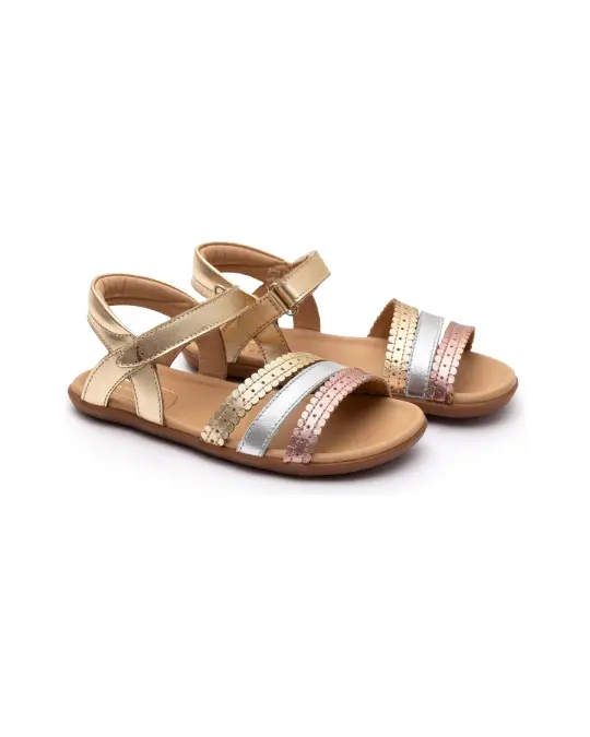 Coil Sandals - Metal Gold / Sterling Silver / Rose Gold (Kids)