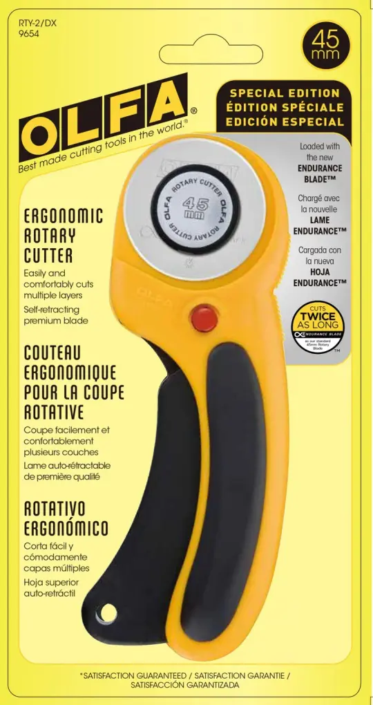 45 mm Ergonomic Rotary Cutter