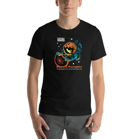 Atomic Pumpkin Short-Sleeve Unisex T-Shirt