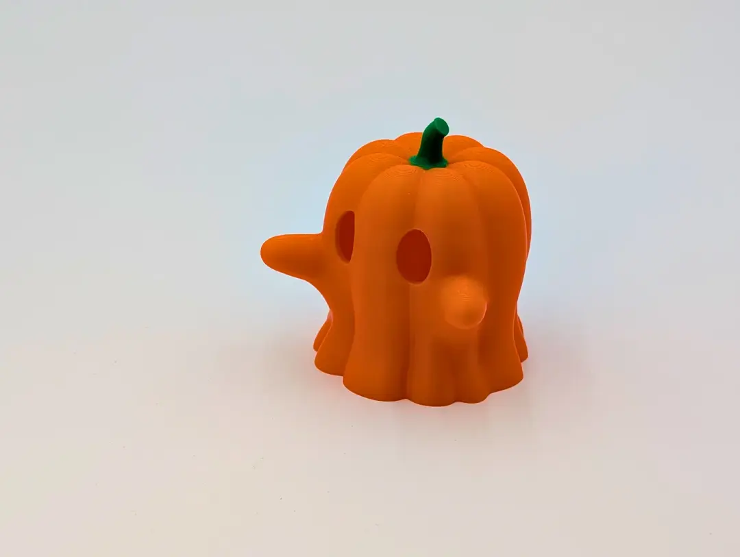 Pumpkin Ghost Tea Light Decor