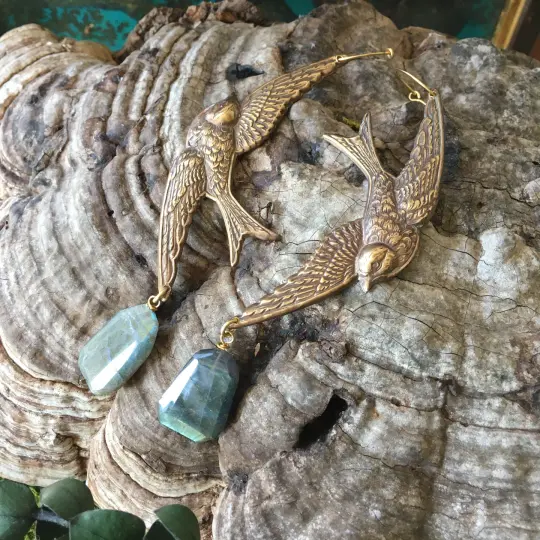 Phoenix Rising in Labradorite