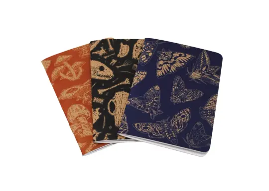 Natural Patterns Pocket Notebook 3 Pack