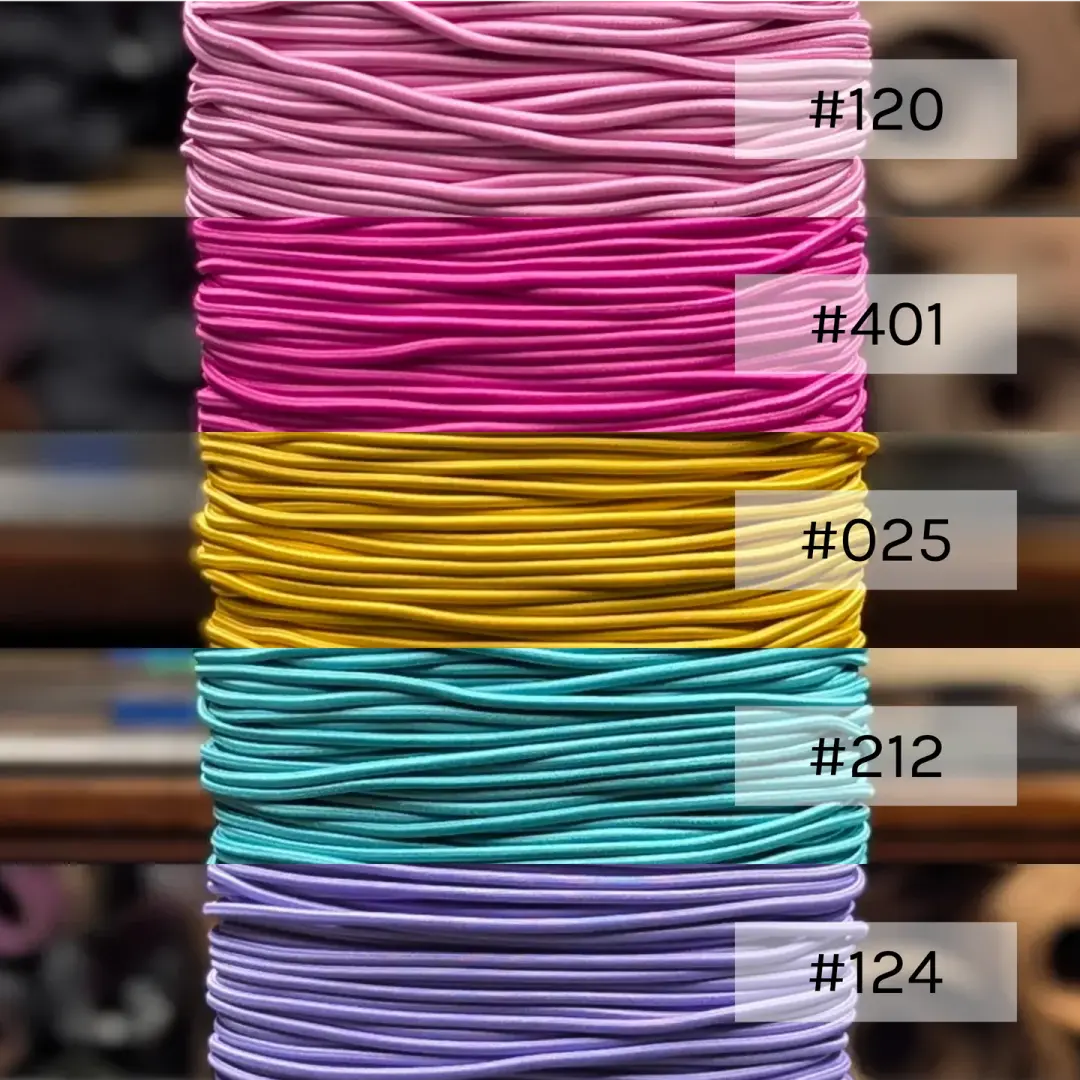 2mm Elastic Shock Cord Curated Bundle | Alpine Bloom
