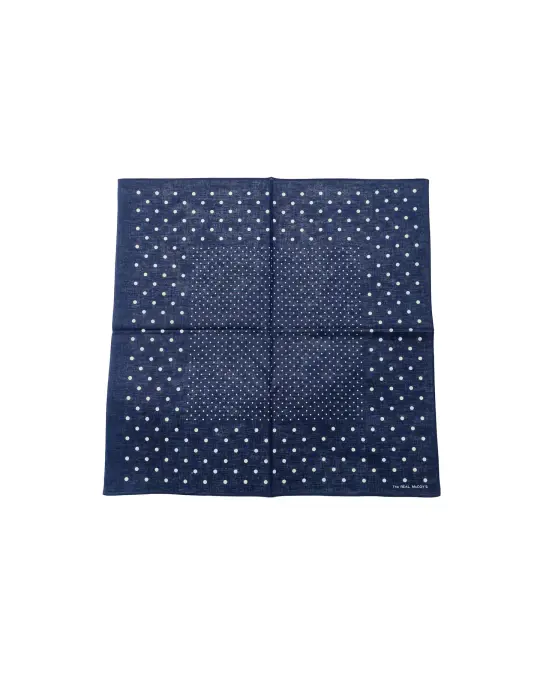 The Real McCoy’s MA22015 Bandana 'Dot' Navy