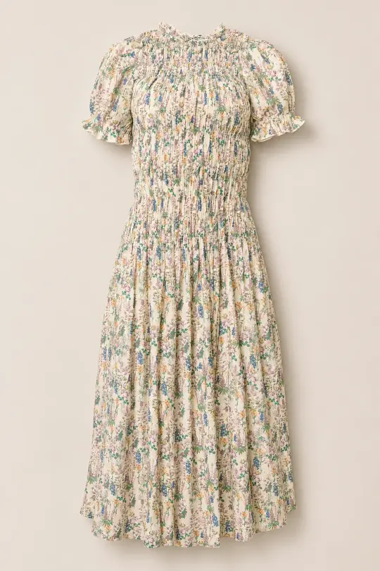 Jennifer Dress in Autumn Bouquet