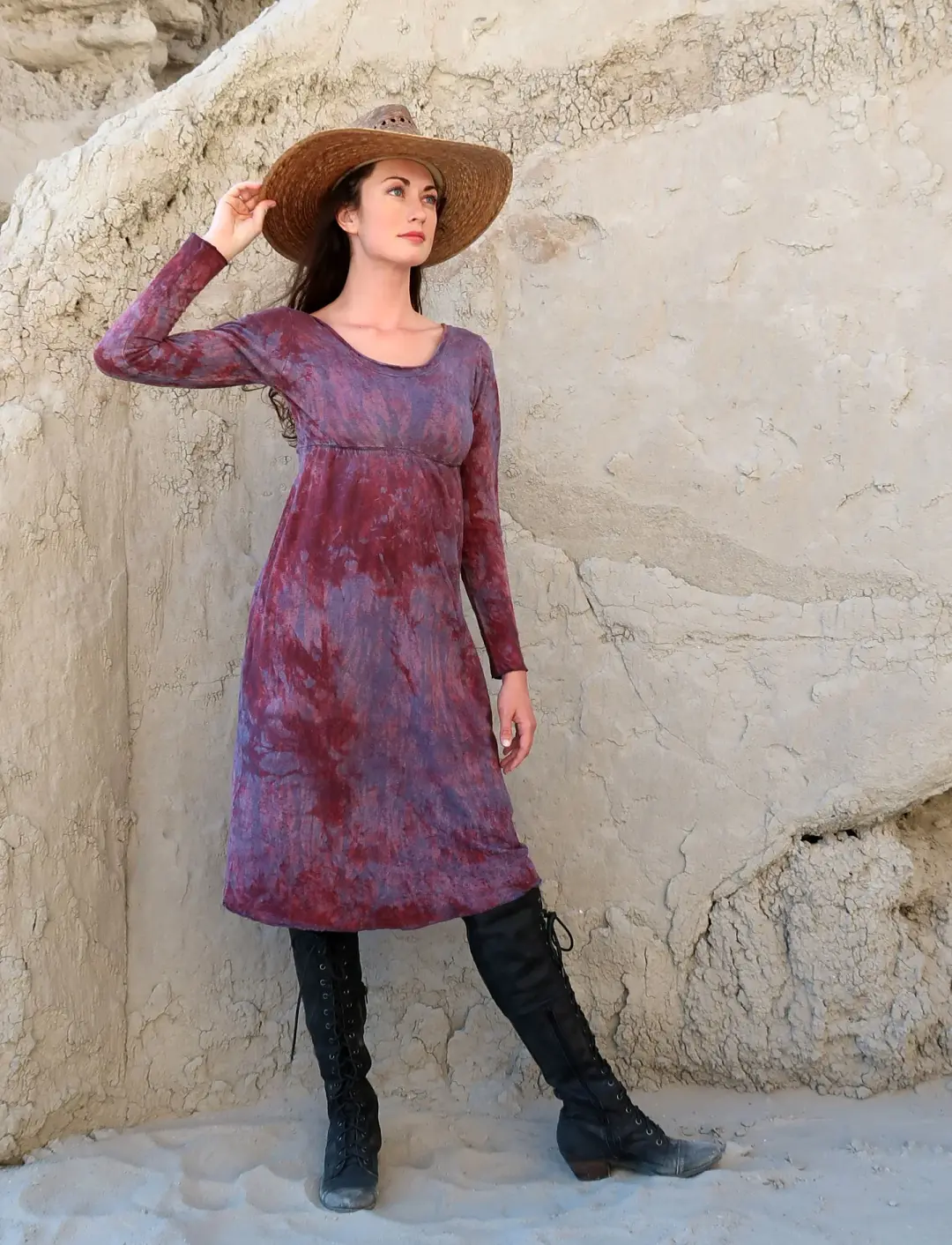 Heirloom Empire Pencil Below Knee Dress