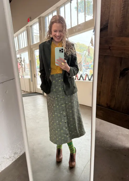 sample sale | ruth skirt willow | XXS-3X