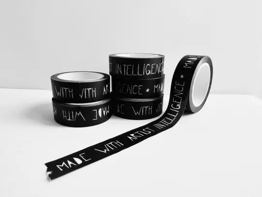 Made with Artist Intelligence Washi Tape