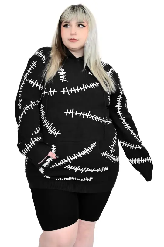 9 Lives Hoodie Sweater - Glow in the Dark! No Restock! XS/S left!!