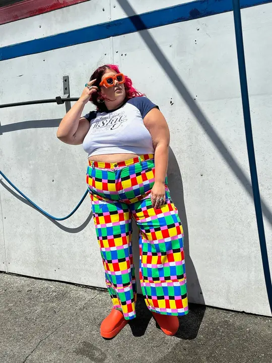Skater Pant Candy Weave