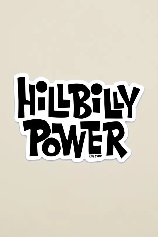 Hillbilly Power Sticker