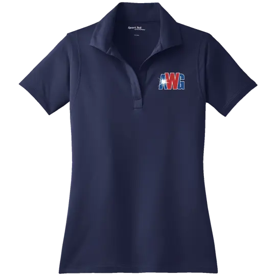 AWG LST650 Sportek Ladies Short Sleeve Dry Fit Polo