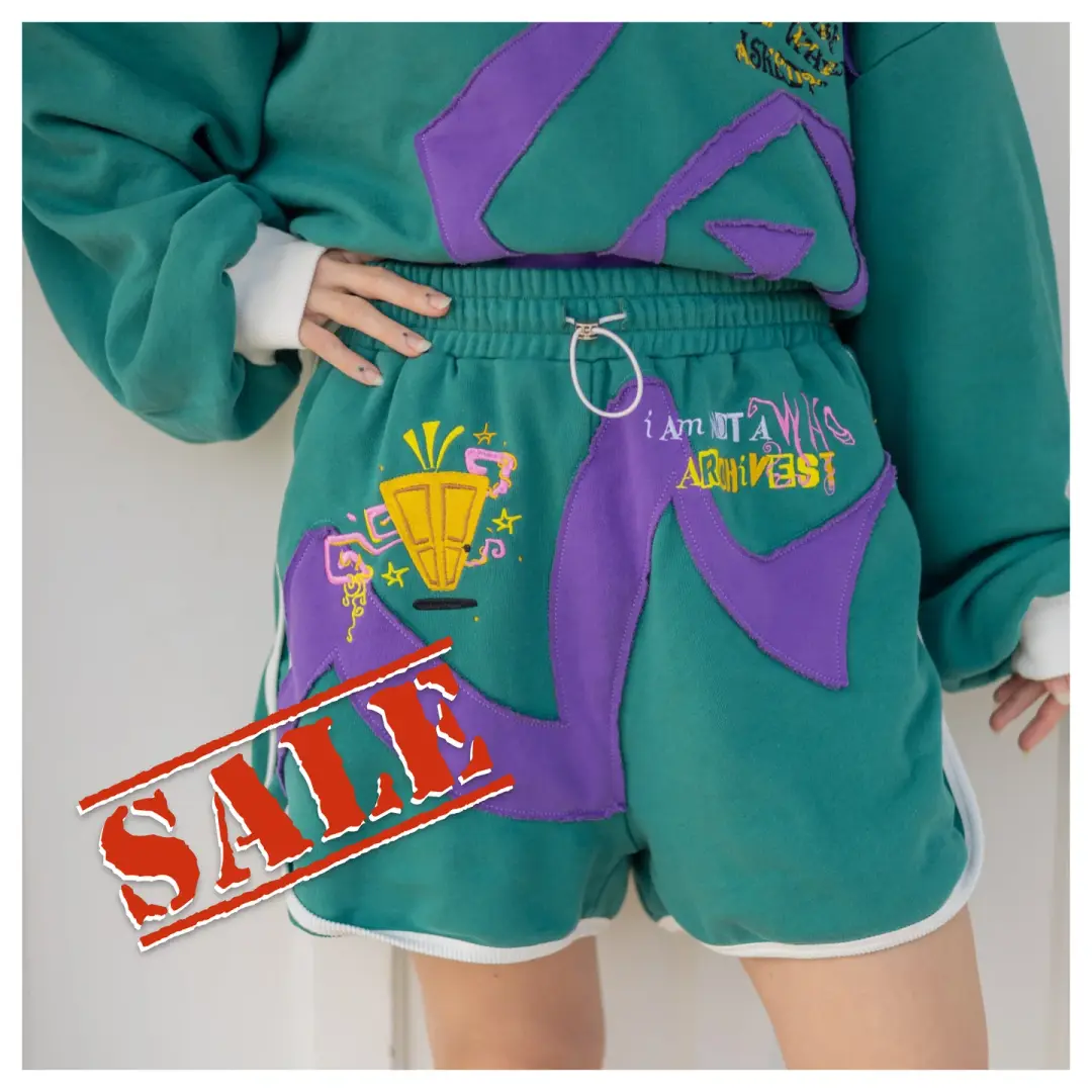 "I'm a What" Shorts // Short [discounted typo)
