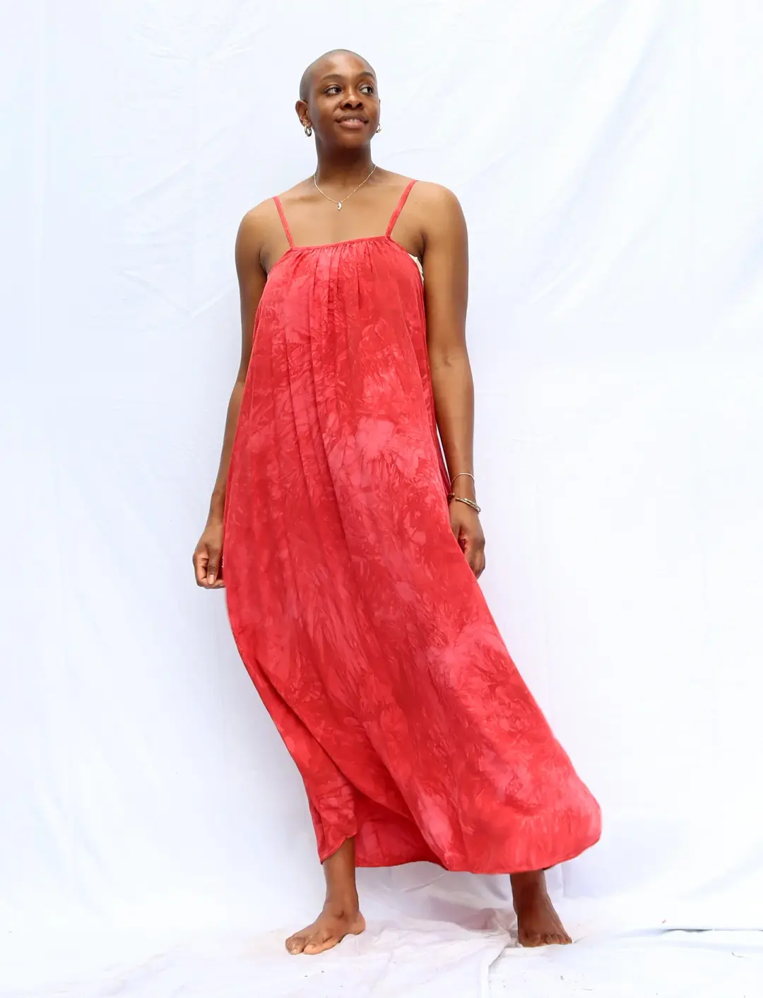 Silk Dawn Long Dress