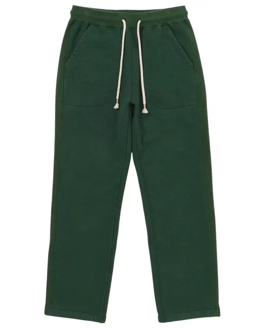 Sweatpants - Double Heavyweight French Terry - Racing Green