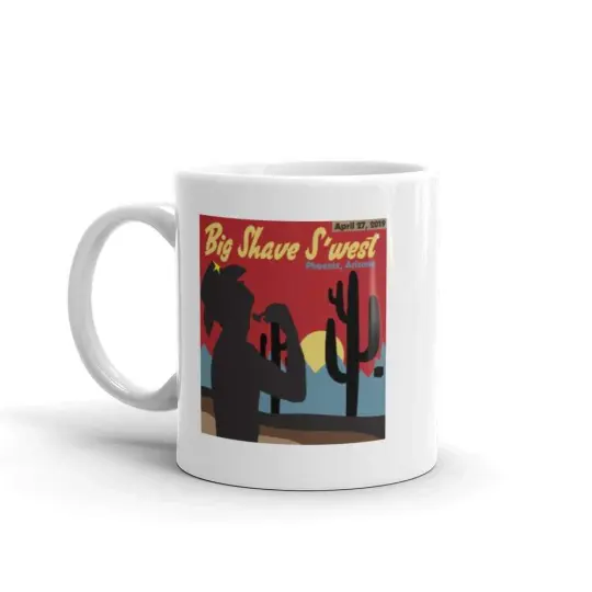 The Official Big Shave S'west 2019 Artwork Coffee Mug | Available in 2 Sizes!