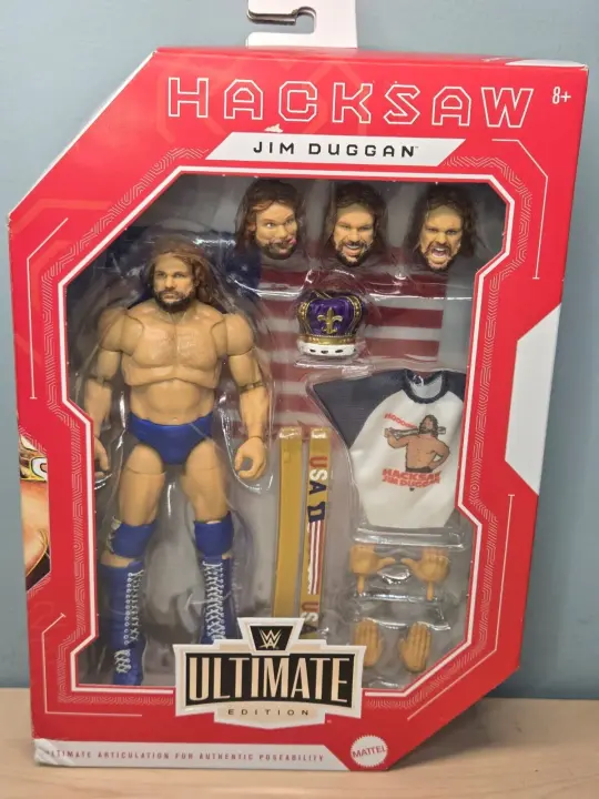 WWE Ultimate Edition Hacksaw Jim Duggan Action Figure