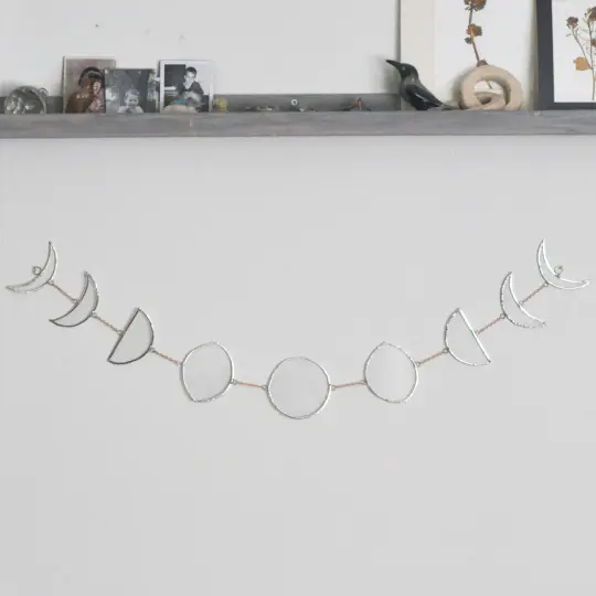 Bright Side Complete Moon Phase, small & large