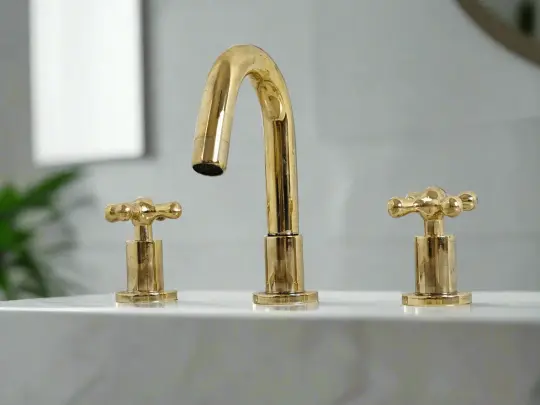 Unlacquered Brass Vanity Faucet