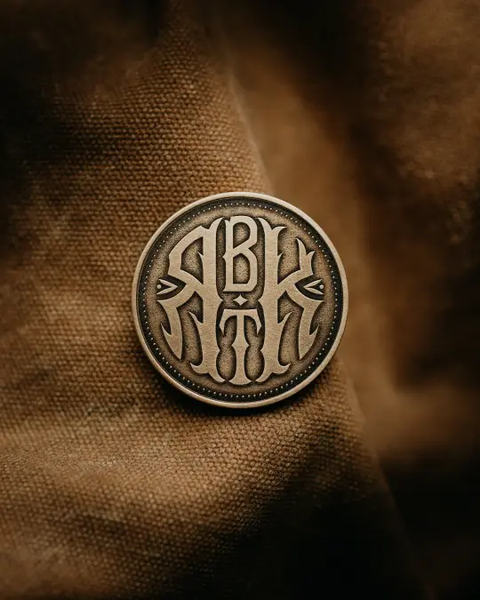 Ransomed By The King  V1 - Brass Coin