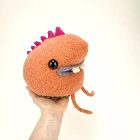 Annie the handmade plush sweater my friend monster™