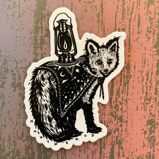 Light the Path Vinyl Sticker