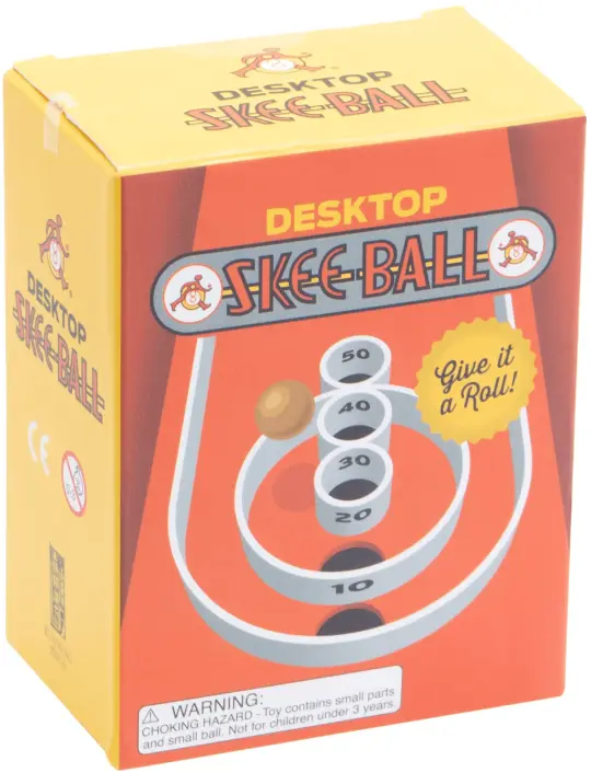 Desktop Skee-Ball: Give it a roll!